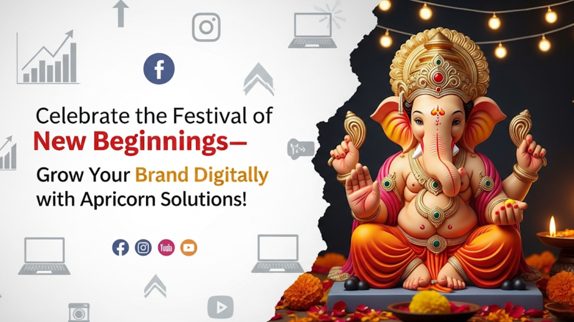 Ganesh Chaturthi 2025: How Brands Can Boost Festive Campaigns with Digital Marketing | Apricorn Solutions