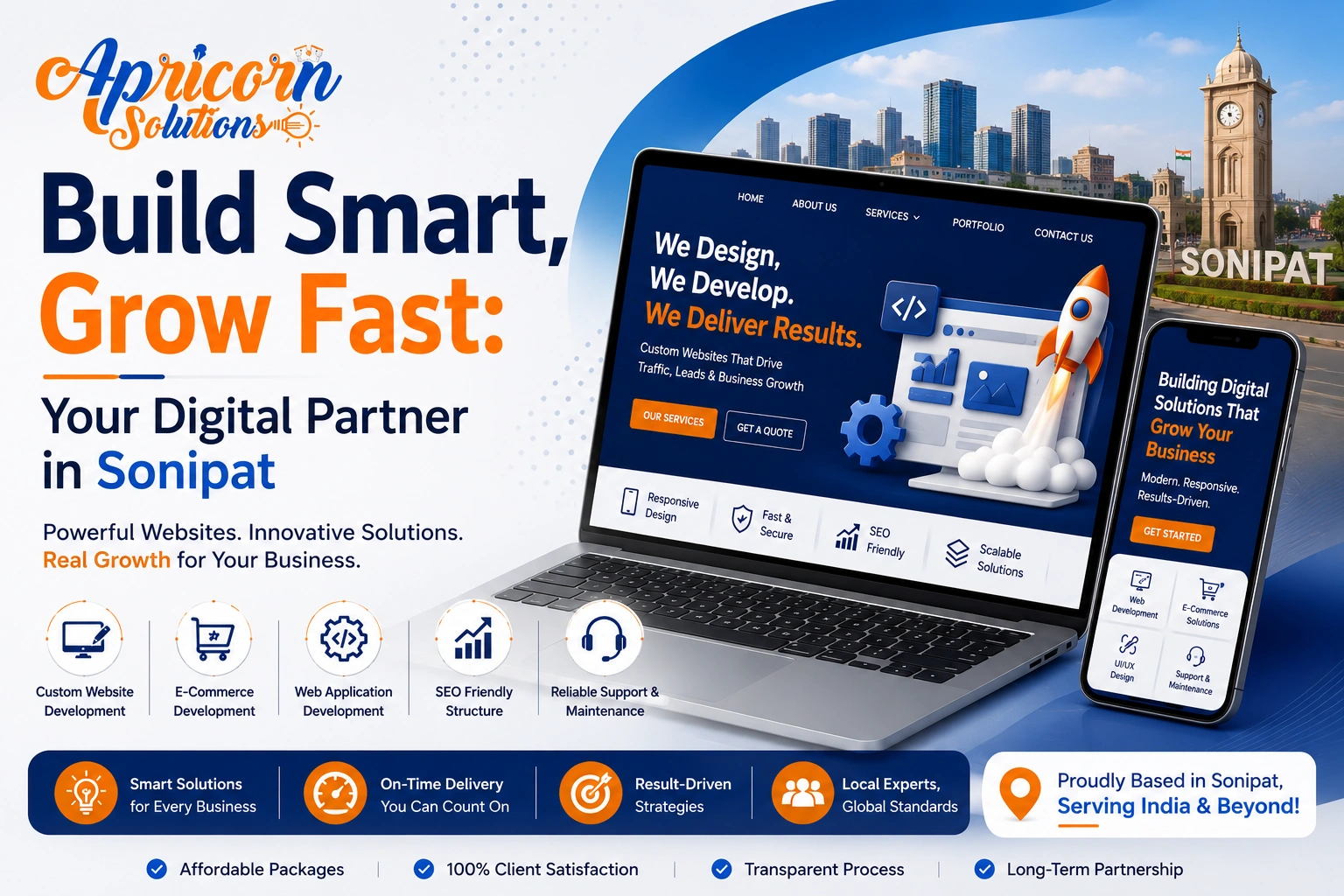 Build Smart, Grow Fast: Your Digital Partner in Sonipat