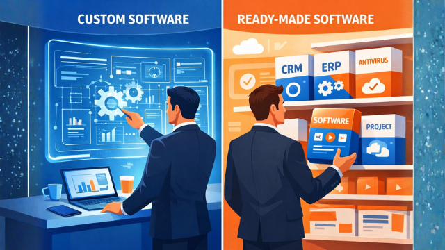 Custom Software vs Ready-Made Software: Which Solves Your Business Problems Better?