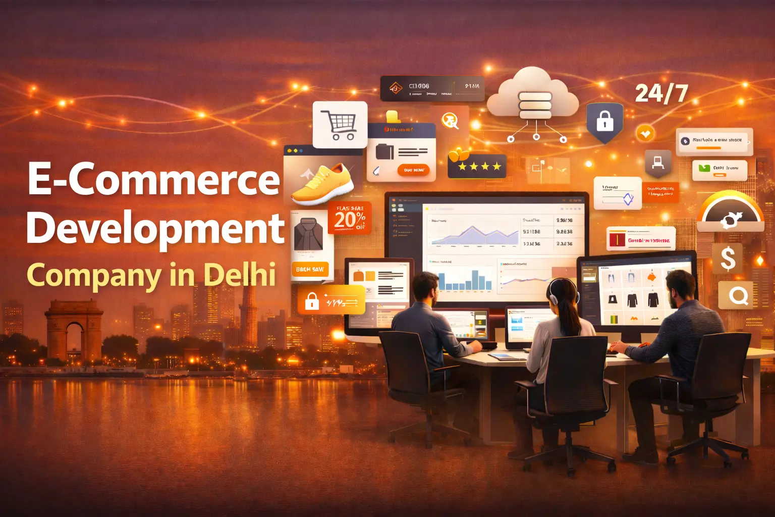 E-Commerce Development Company in Delhi – Powering Digital Growth with Apricorn Solutions