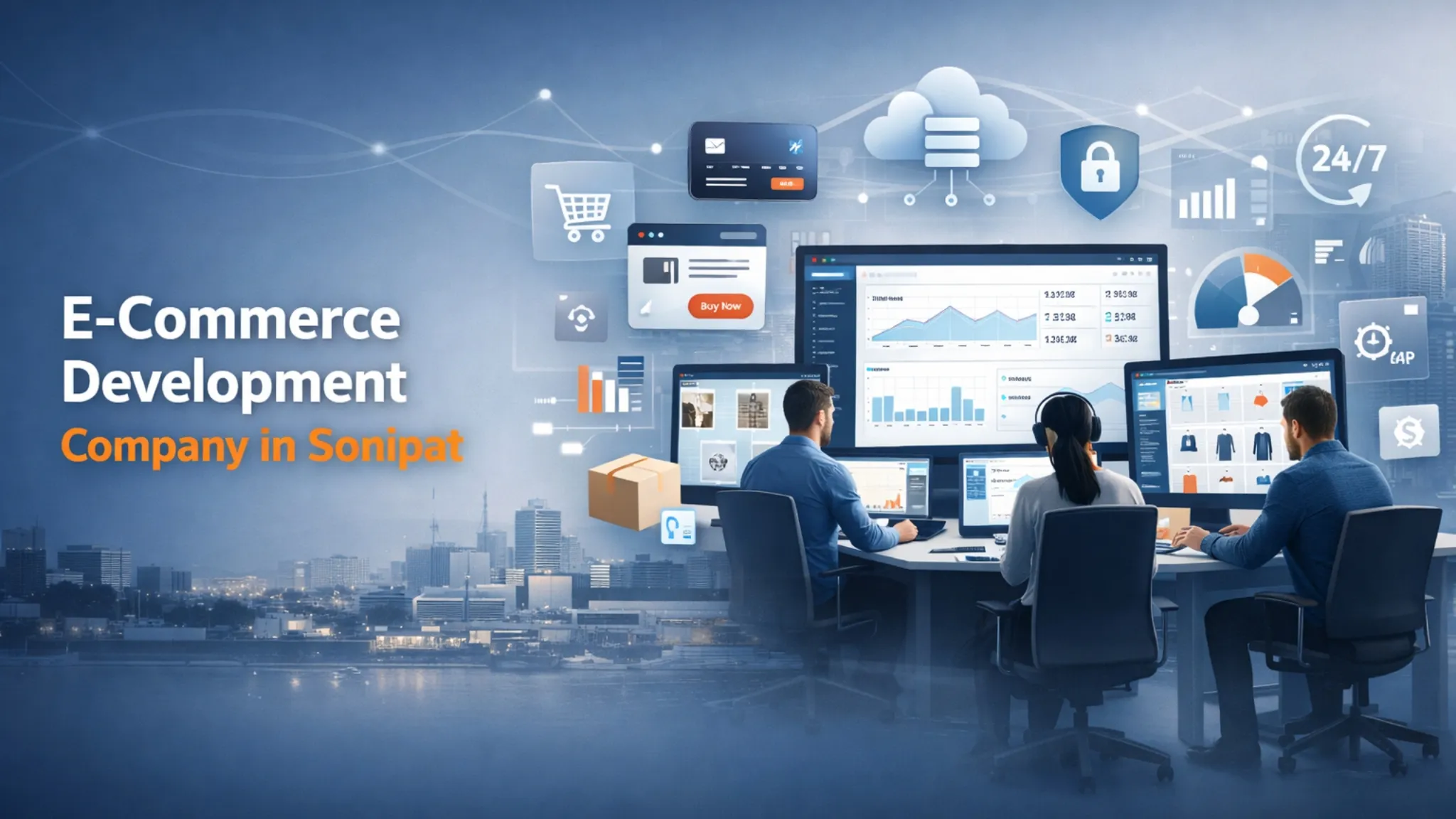 E-Commerce Development Company in Sonipat – Scalable, Secure &amp; Conversion-Focused Online Store Solutions