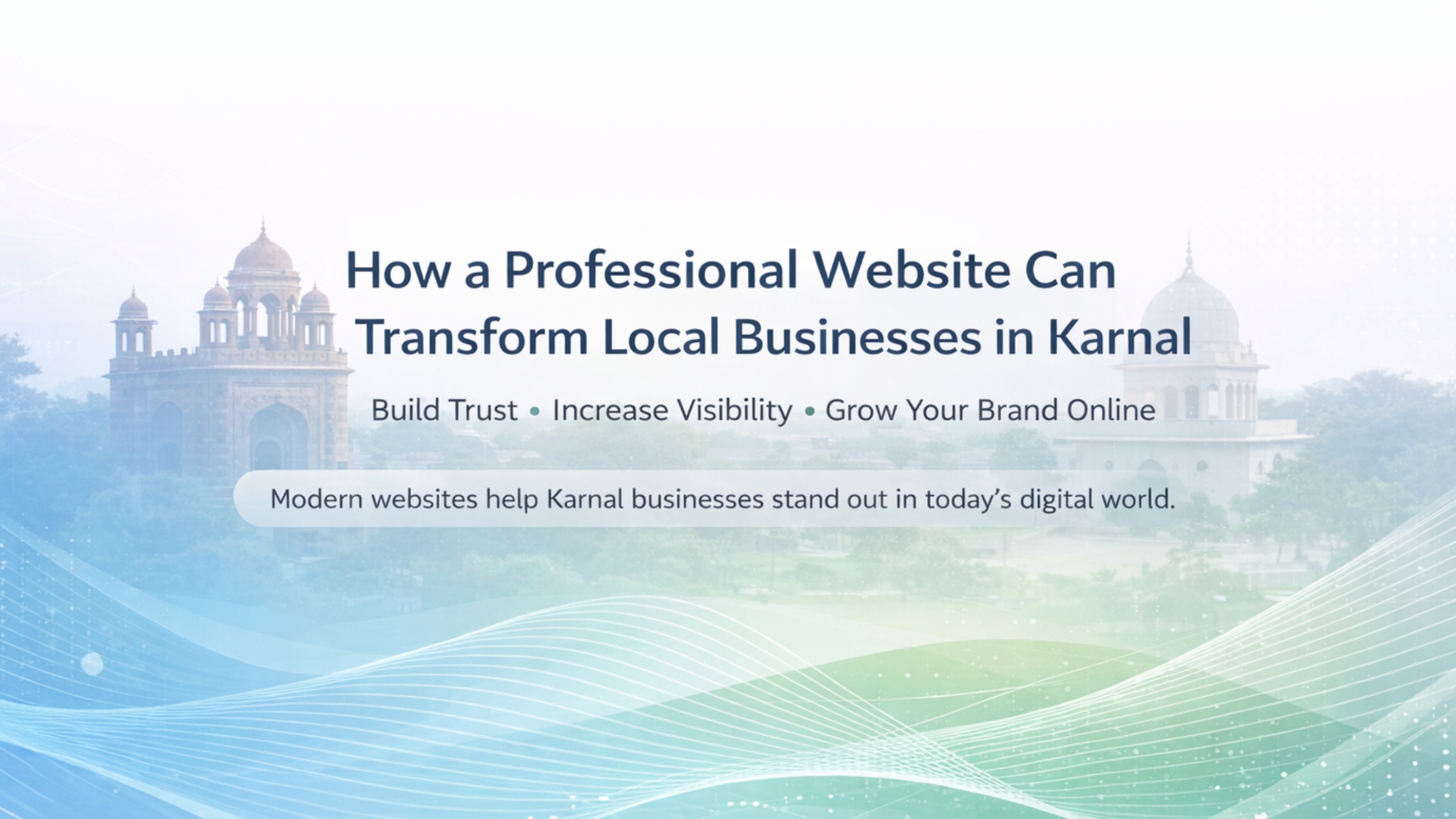 How a Professional Website Can Transform Local Businesses in Karnal