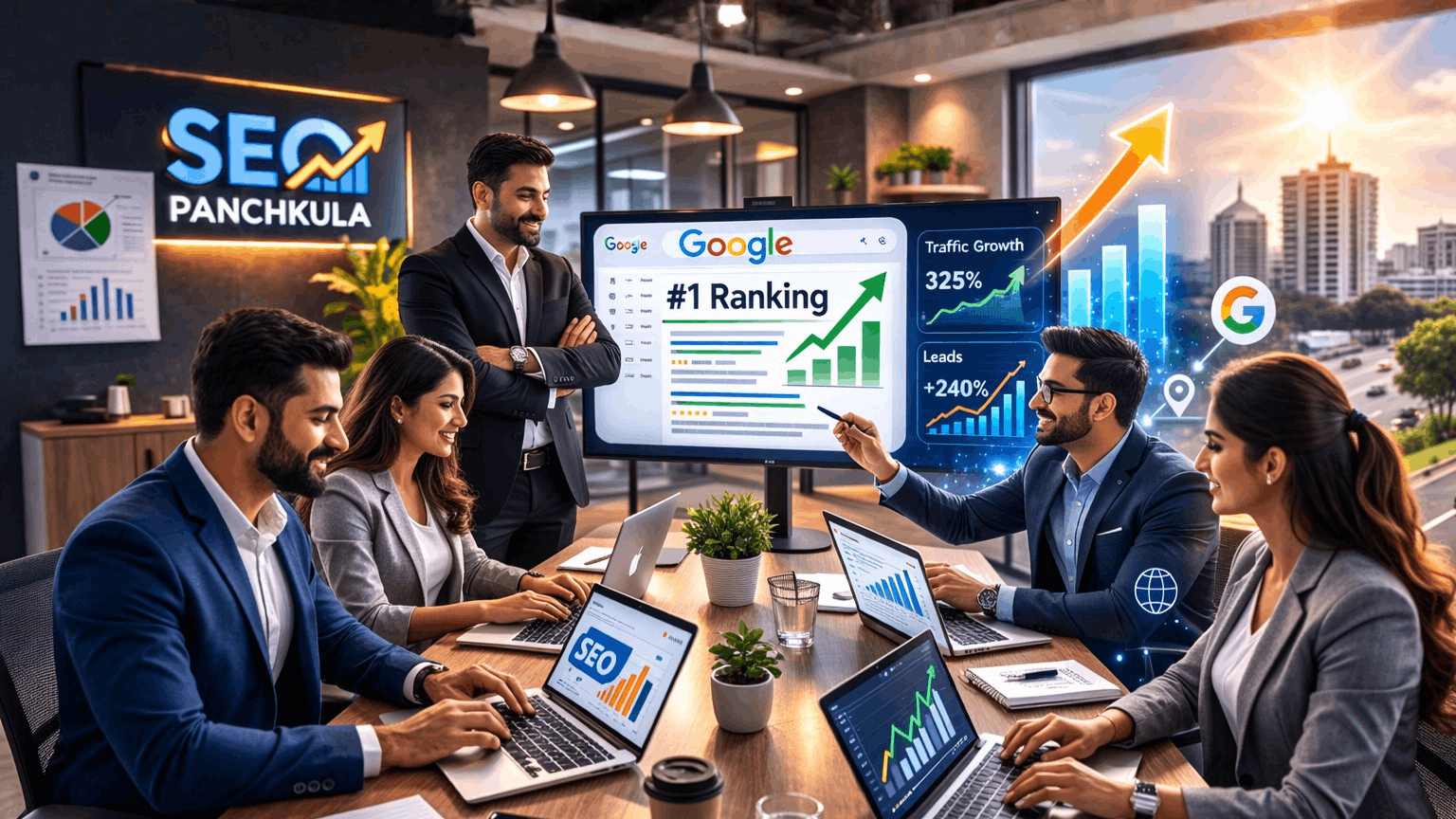 Best SEO Company in Panchkula: How We Help Businesses Rank on Google’s First Page in 2026