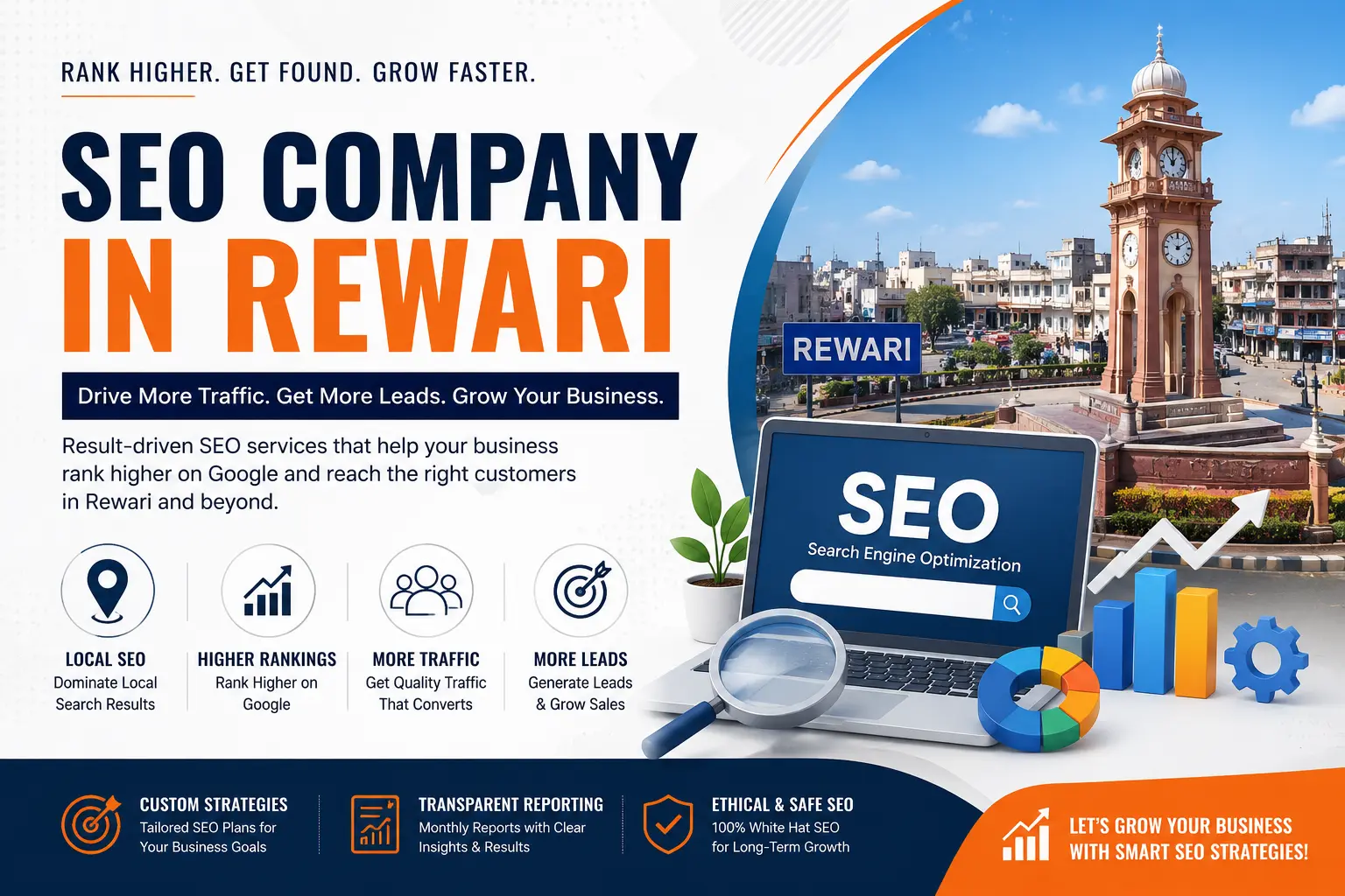 SEO Company in Rewari: Grow Your Business with Result-Driven SEO Services