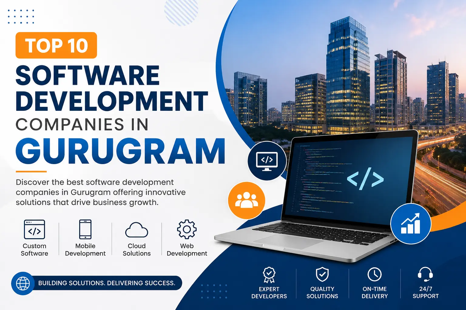 Top 10 Software Development Companies in Gurugram