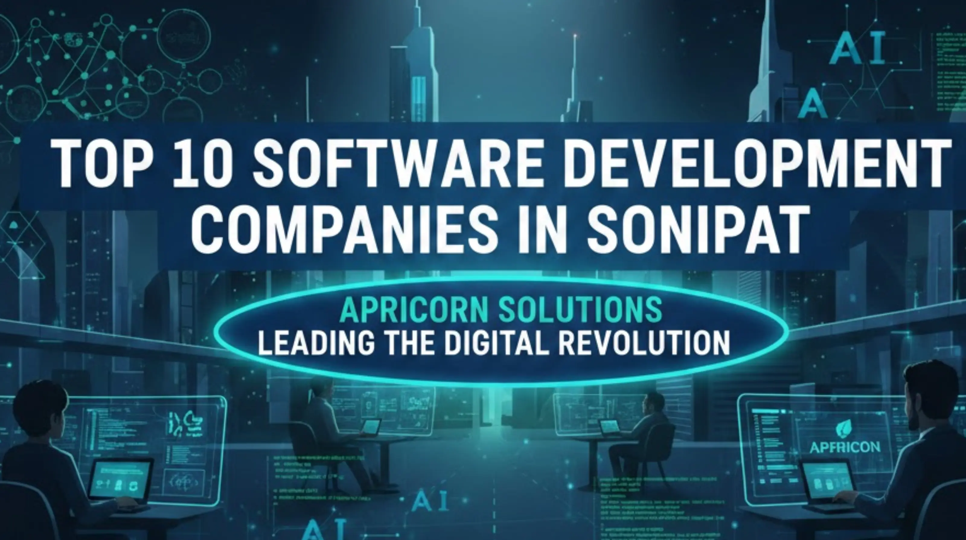 Top 10 Software Development Companies in Sonipat: Apricorn Solutions Leading the Digital Revolution