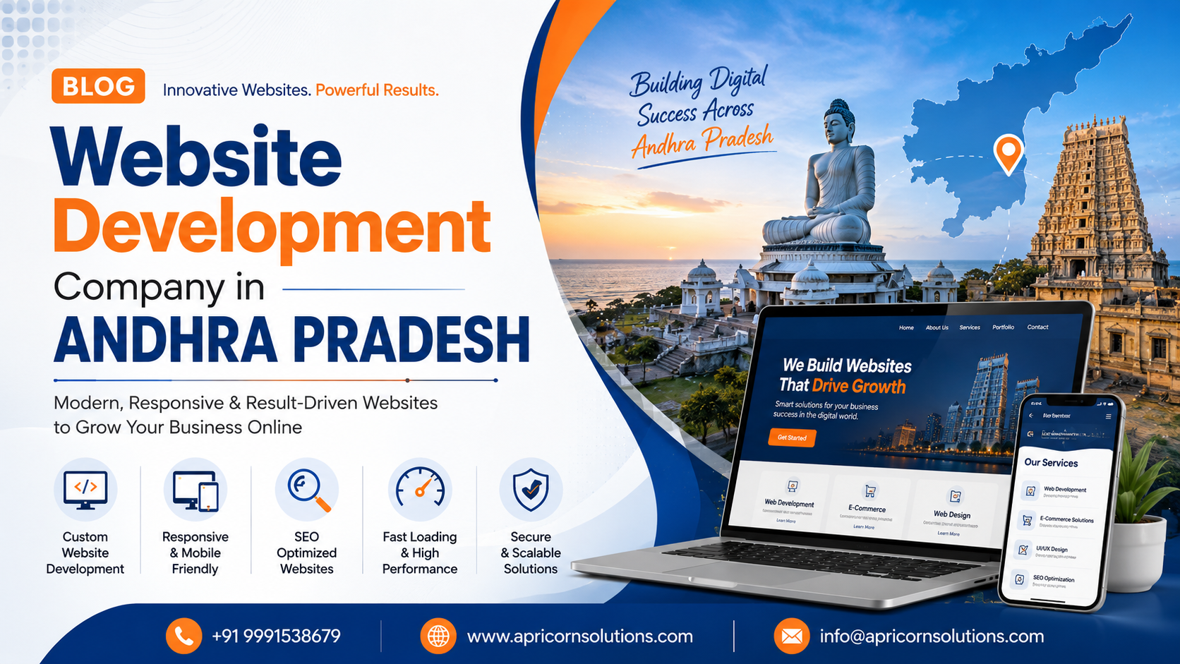 Website Development Company in Andhra Pradesh – Build a Powerful Online Presence for Your Business