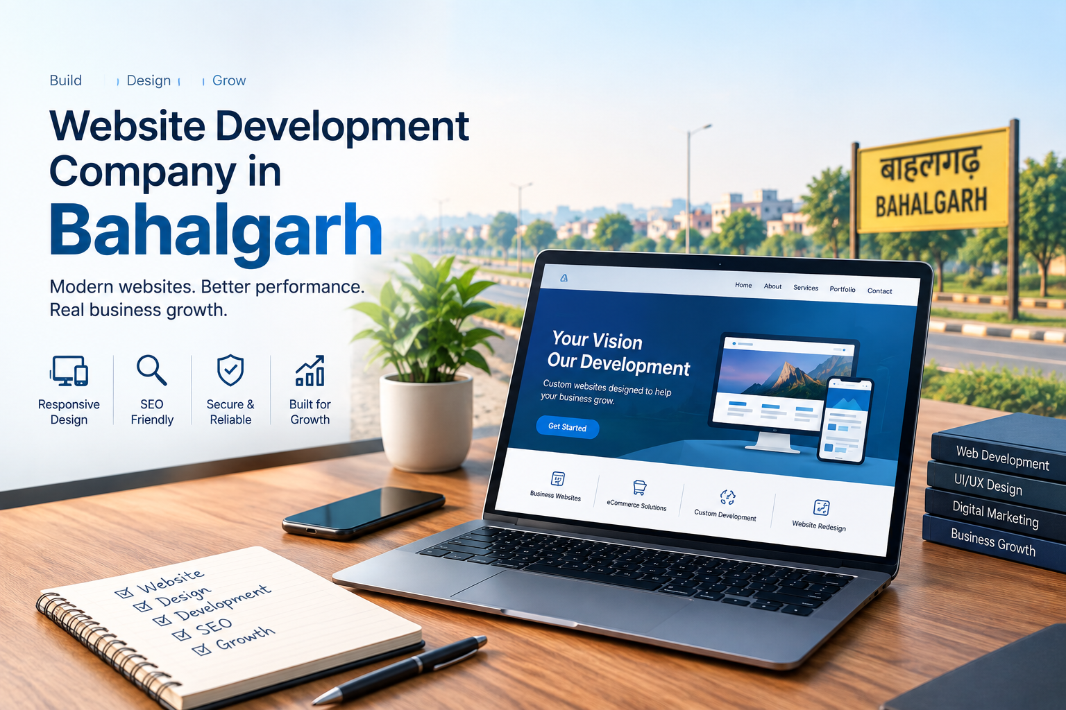 Website Development Company in Bahalgarh: Build a Website That Actually Helps Your Business