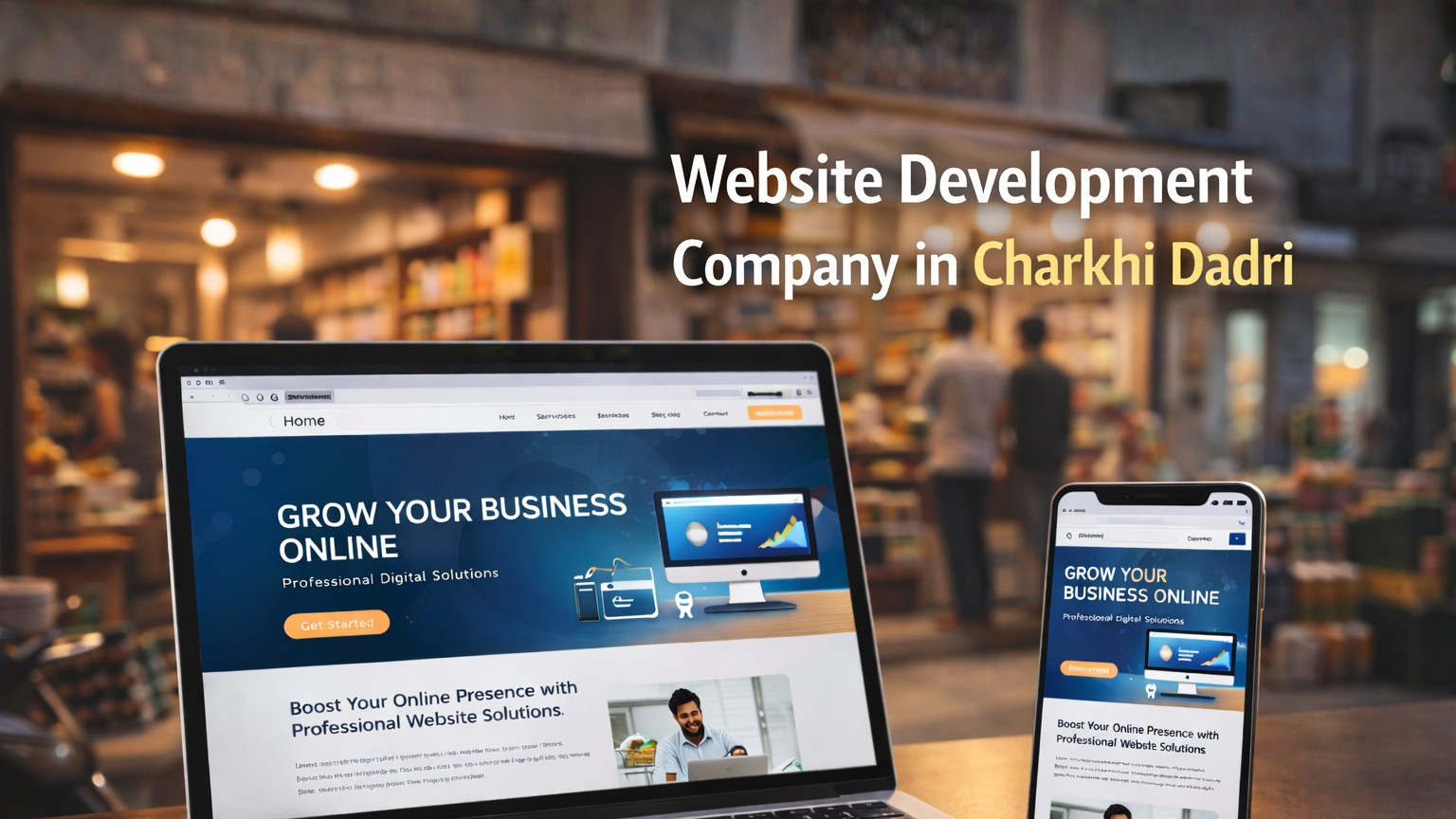 How Local Businesses in Charkhi Dadri Can Win Customer Trust with a Modern Website