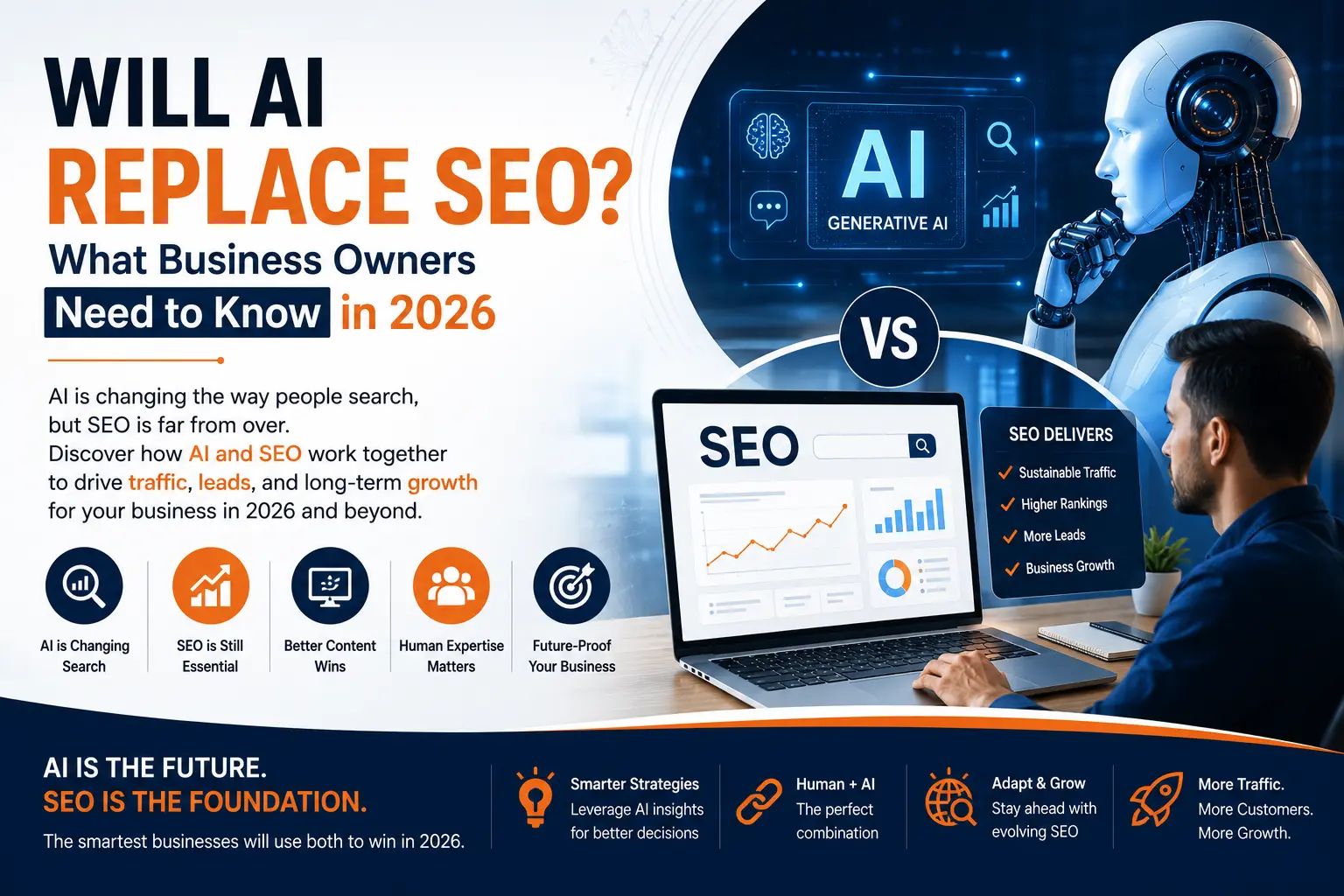 Will AI Replace SEO? What Business Owners Need to Know in 2026