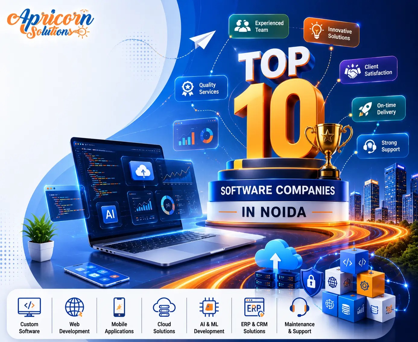 Top Software Development Infrastructure and Enterprise Solutions Framework in Noida