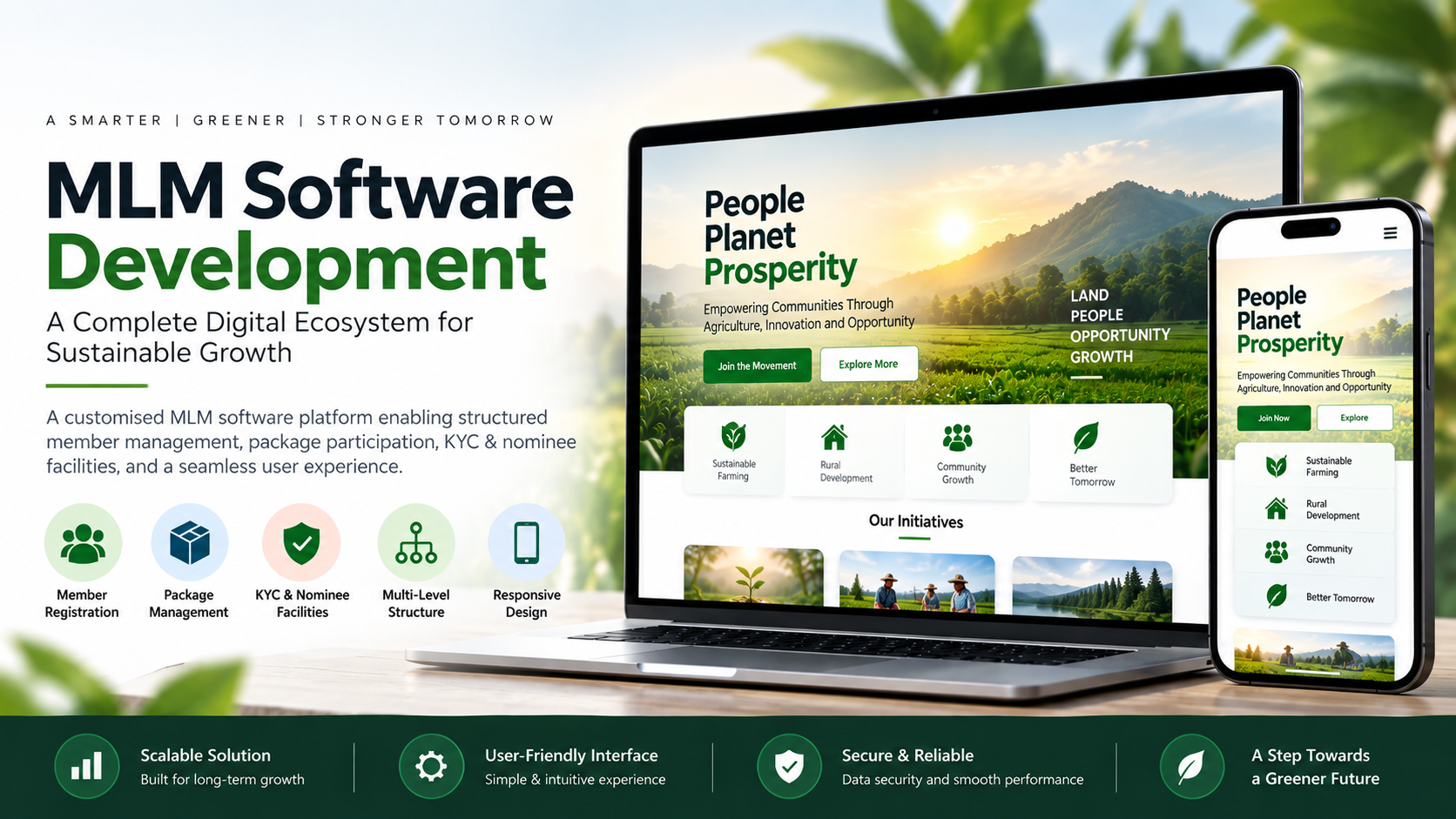 GeoKranti – MLM Software Development
